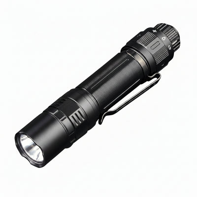 PD36 TAC 3000 Lumen Tactical Flashlight, USB Rechargeable, with 2X ARB-L21-5000U, and Lumentac Organizer