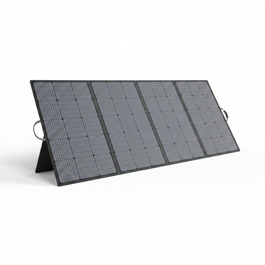 400W Portable Solar Panel, Lightweight Foldable Solar Panels Complete with an Adjustable Kickstand, IP67 Waterproof Solar Charger for Outdoor Camping, Portable Power Station, Motorhome, RV
