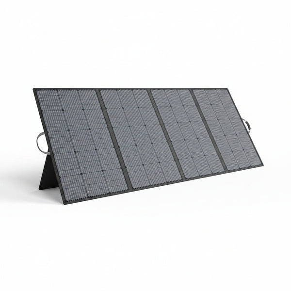 400W Portable Solar Panel, Lightweight Foldable Solar Panels Complete with an Adjustable Kickstand, IP67 Waterproof Solar Charger for Outdoor Camping, Portable Power Station, Motorhome, RV