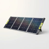 200 Watt Portable Solar Panel, 23.5% High Efficiency 200W Foldable Solar Panel Charger IP67 Waterproof Solar Panel Kit W/Dc XT60 MC4 Anderson Output for Home Farm Camping RV Power Station — Studio Shot