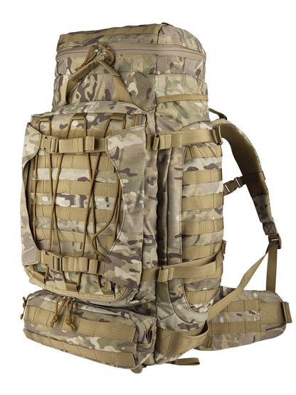 90L Heavy-Duty Large-Capacity Waterproof Dustproof Breathable Expedition Outdoor Travel Tactical Backpack