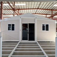 Prefabricated Expandable House for Tiny Homes Business and Solar Powered Modular House