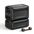 Solar Generator Built to Power Homes Independently, 5529Wh LiFePO4 Battery, 3840W Output, 240V Capability