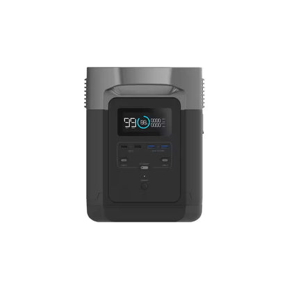 3300-Watt Peak Output DELTA Push Button Start Solar Generator plus 110-Watt Solar Panel
