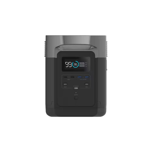 3300-Watt Peak Output DELTA Push Button Start Solar Generator plus 110-Watt Solar Panel