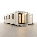 Expandable Container Home Built for Modern Living, 20-40ft Galvanized Steel Frame, EPS Panel Walls