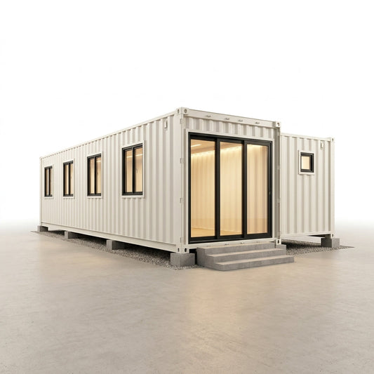 Luxury Villa Casa Ready Made Prefabricated 20 40 Ft Expandable Container House 2 3 4 5 Bedrooms Prefab Portable Mobile Tiny Home — Studio Shot