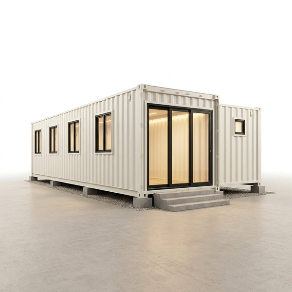 Luxury Villa Casa Ready Made Prefabricated 20 40 Ft Expandable Container House 2 3 4 5 Bedrooms Prefab Portable Mobile Tiny Home — Studio Shot