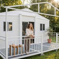 Prefabricated Expandable House for Tiny Homes Business and Solar Powered Modular House — Lifestyle