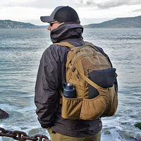 Tactical Hiking Backpack Built for Urban Adventures, 20L Cordura Nylon, Modular Panels, Aluminum Frame