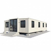 Luxury Villa Casa Ready Made Prefabricated 20 40 Ft Expandable Container House 2 3 4 5 Bedrooms Prefab Portable Mobile Tiny Home